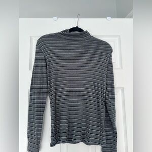 Tristan stripy long sleeve turtleneck size S